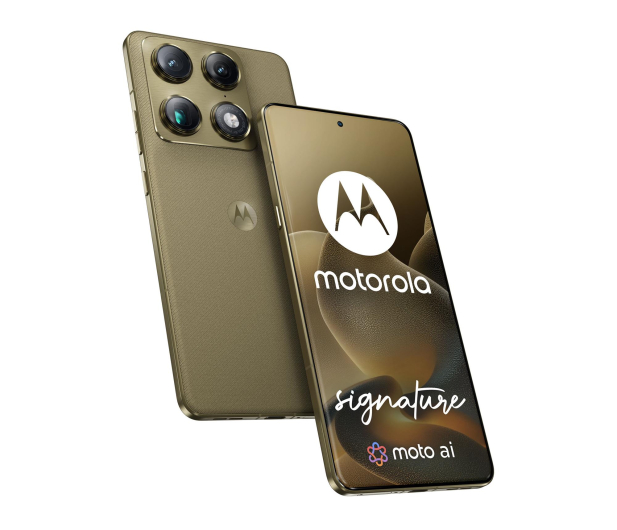 Motorola Signature 5G 16/512GB Martini Olive 165Hz - 1481155 - zdjęcie 5